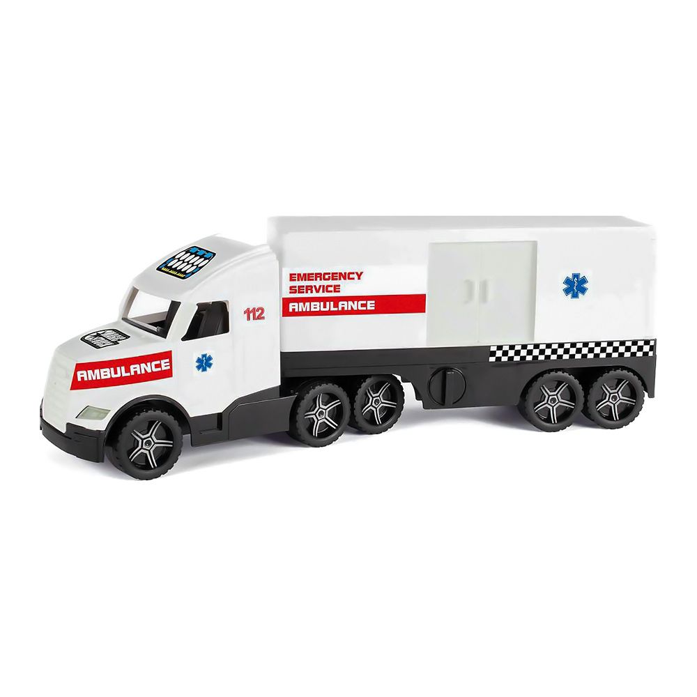 Машинка Wader Magic truck Швидка допомога фари світяться (36210)