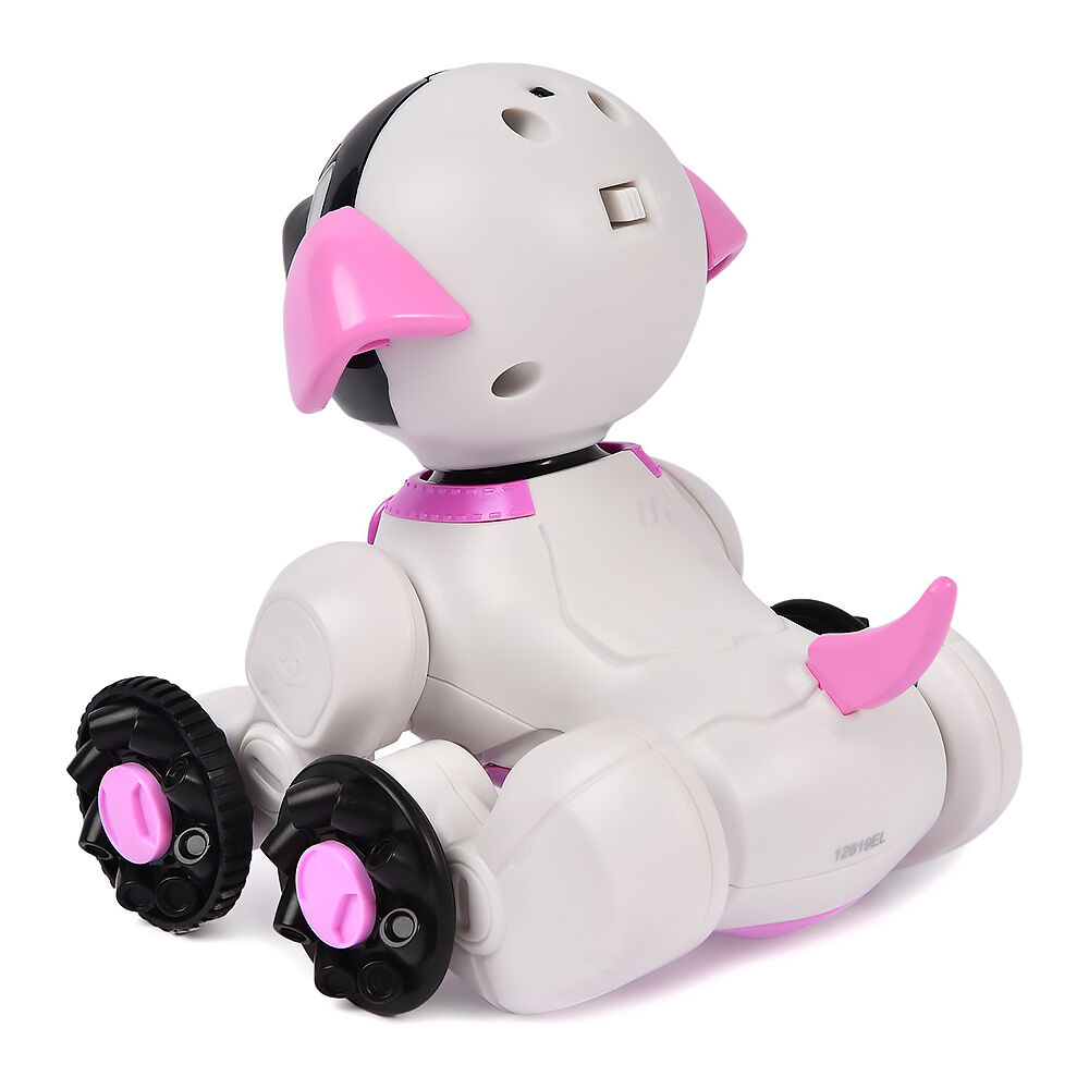 Інтерактивна іграшка WowWee Chippies Цуценя Чіпелла біло-рожева (W2804/3817)