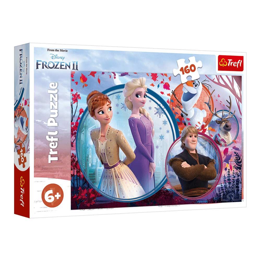Пазли Trefl Frozen 2 Пригоди сестер 160 деталей (15374)
