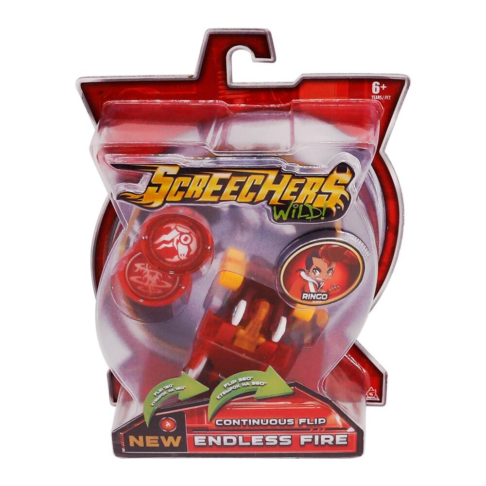 Машинка-трансформер Screechers wild S2 L1 Ендлес Файєр (EU684102)