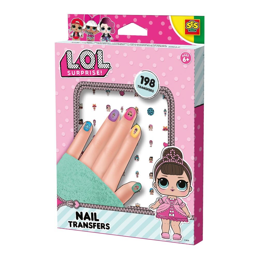 Набір наклейок для нігтів LOL Surprise Модний лук (14193S)