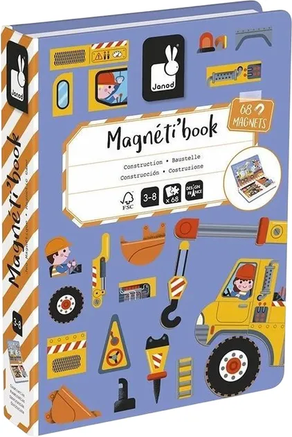 Магнітна книга Будівництво 70ел
