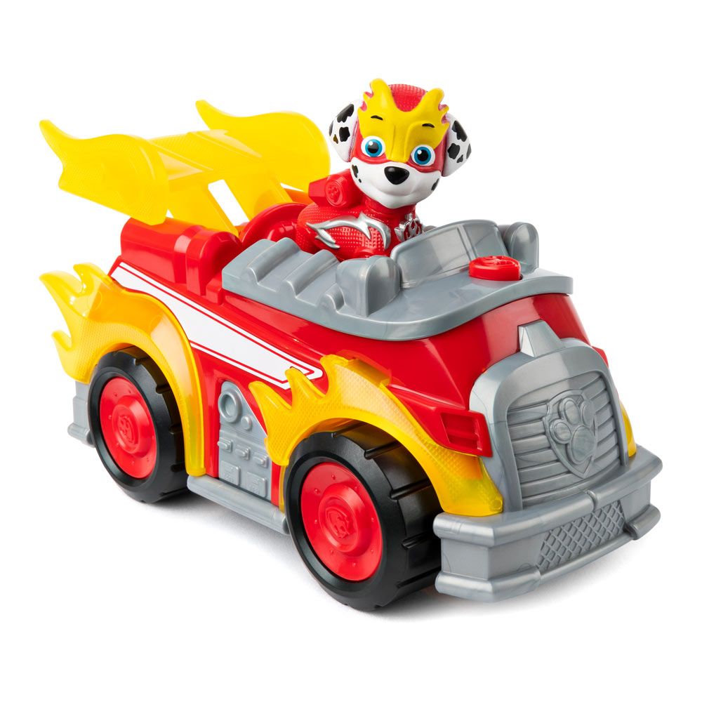 Машинка-трансформер Paw patrol Мегацуценята з фігуркою Маршала й ефектами (SM16776/7271)