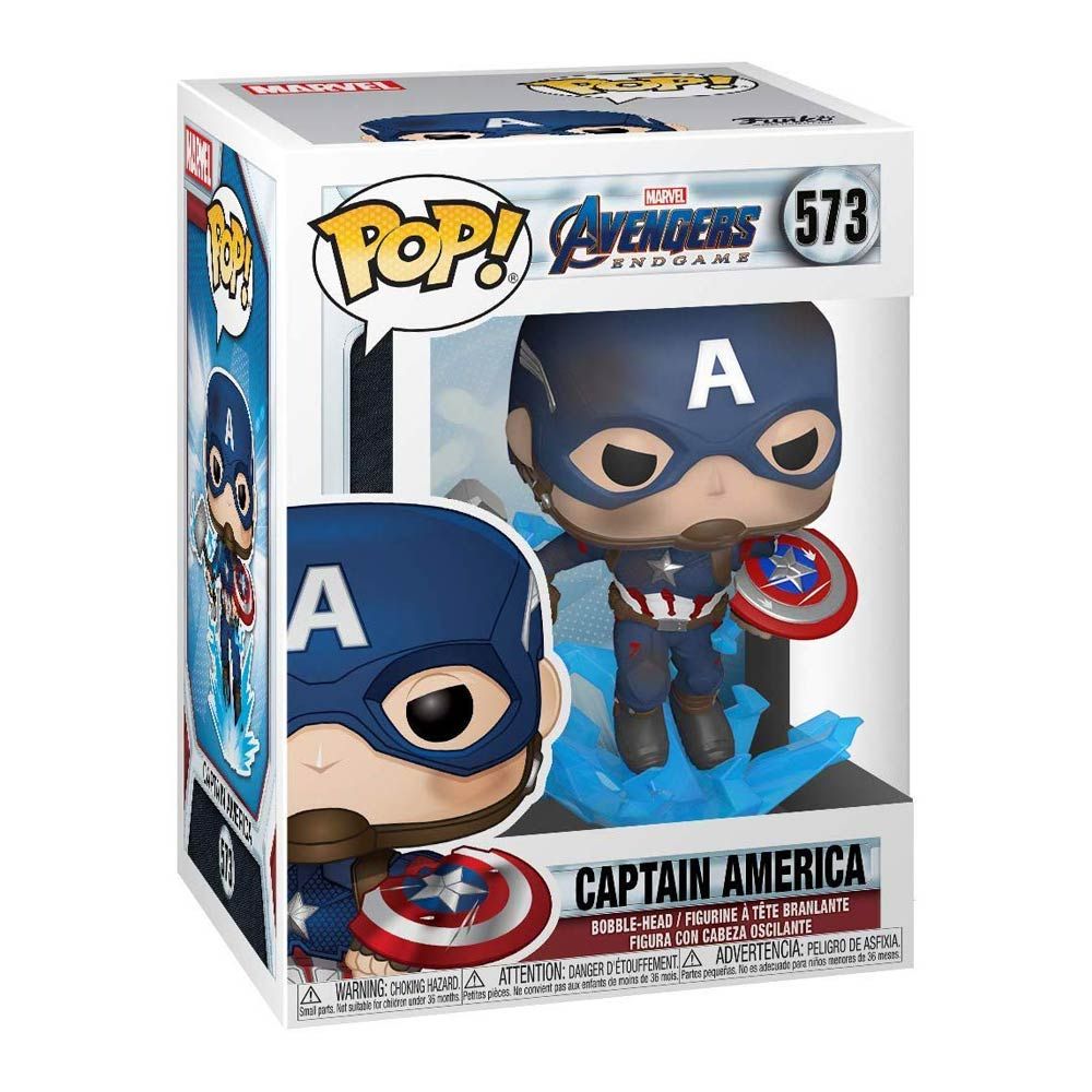 Фігурка Funko Pop Avengers endgame Капітан Америка із мйольніром (45137)