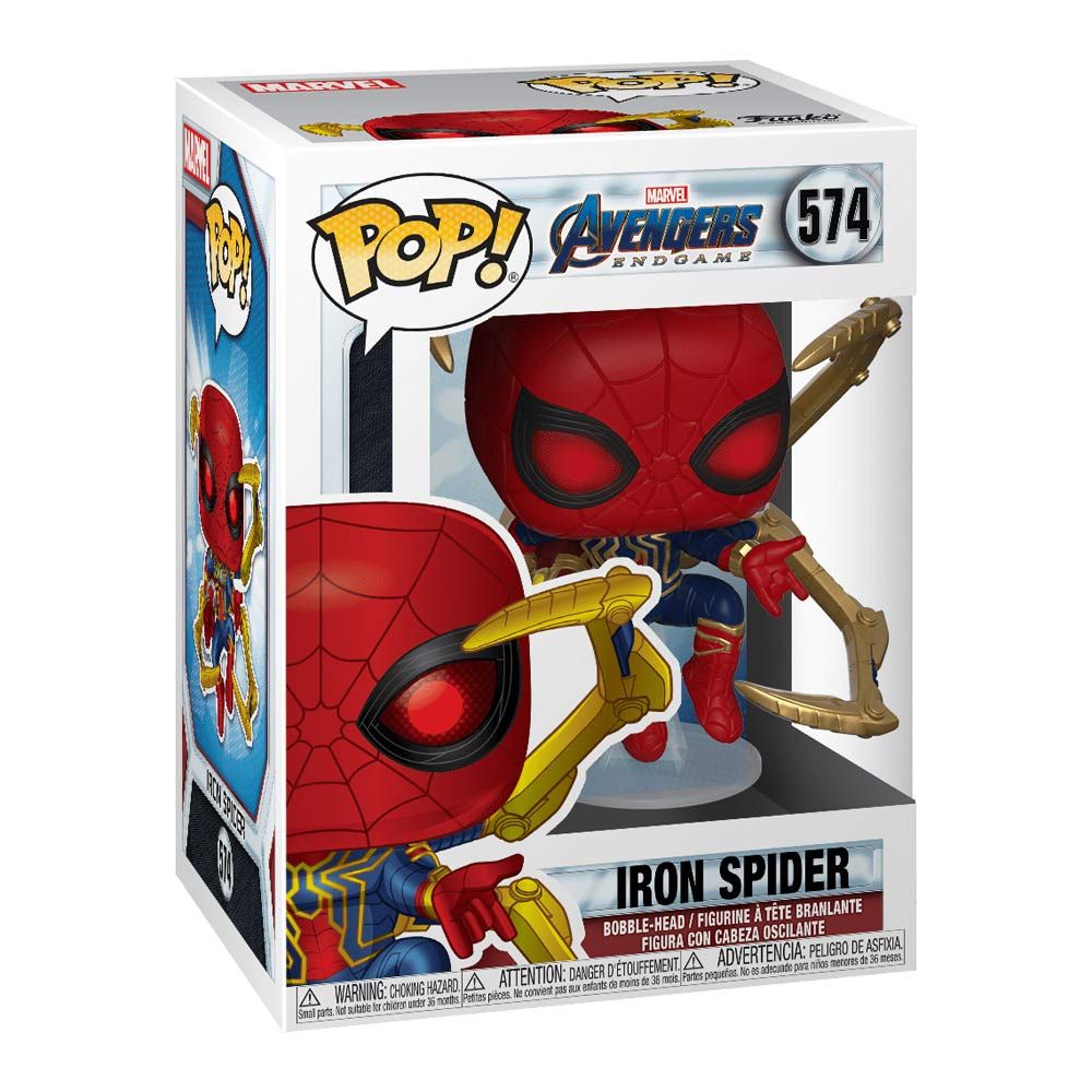 Ігрова фігурка Funko Pop Avengers endgame Людина павук із нано-рукавицею (45138)