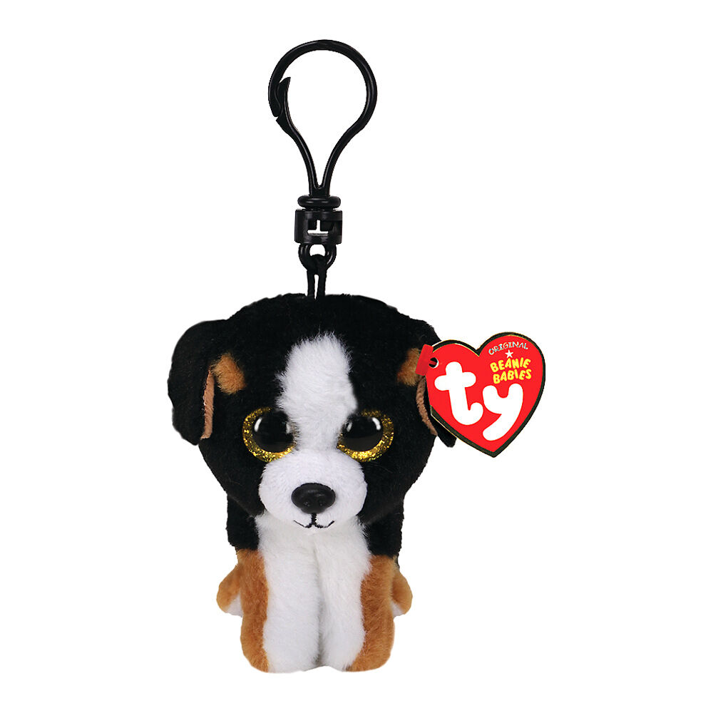 М'яка іграшка-брелок TY Beanie babies Цуценя Роско 12 см (35239)