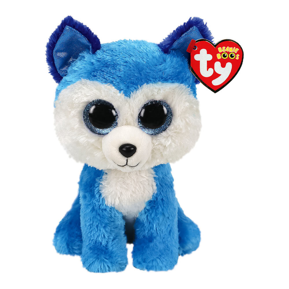М'яка іграшка TY Beanie boo's Блакитний хаскі Принц 15 см (36310)