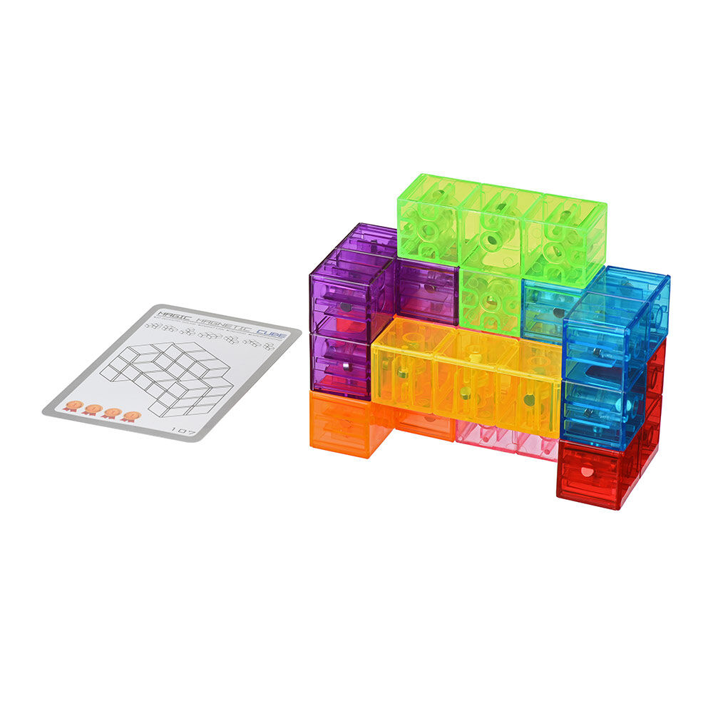 Головоломка Same toy IQ Magnetic click-puzzle 108 завдань (730AUT)