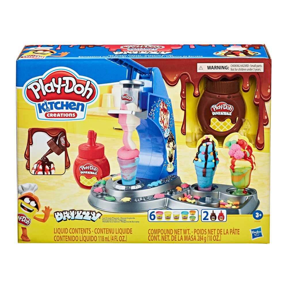 Набір для ліплення Play-Doh Kitchen creations Морозиво із глазур'ю (E6688)
