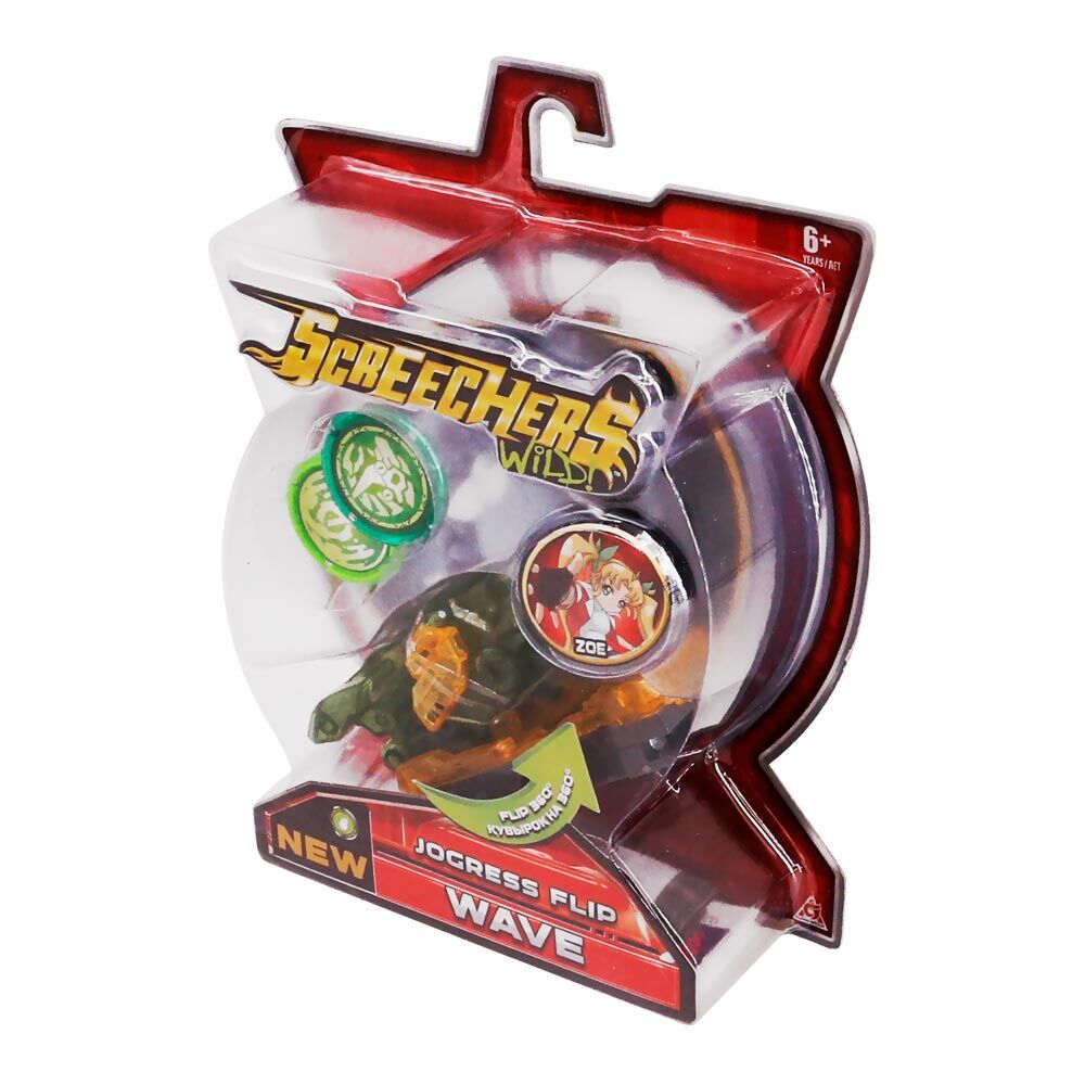 Машинка-трансформер Screechers wild S2 L1 Хвиля (EU684205)