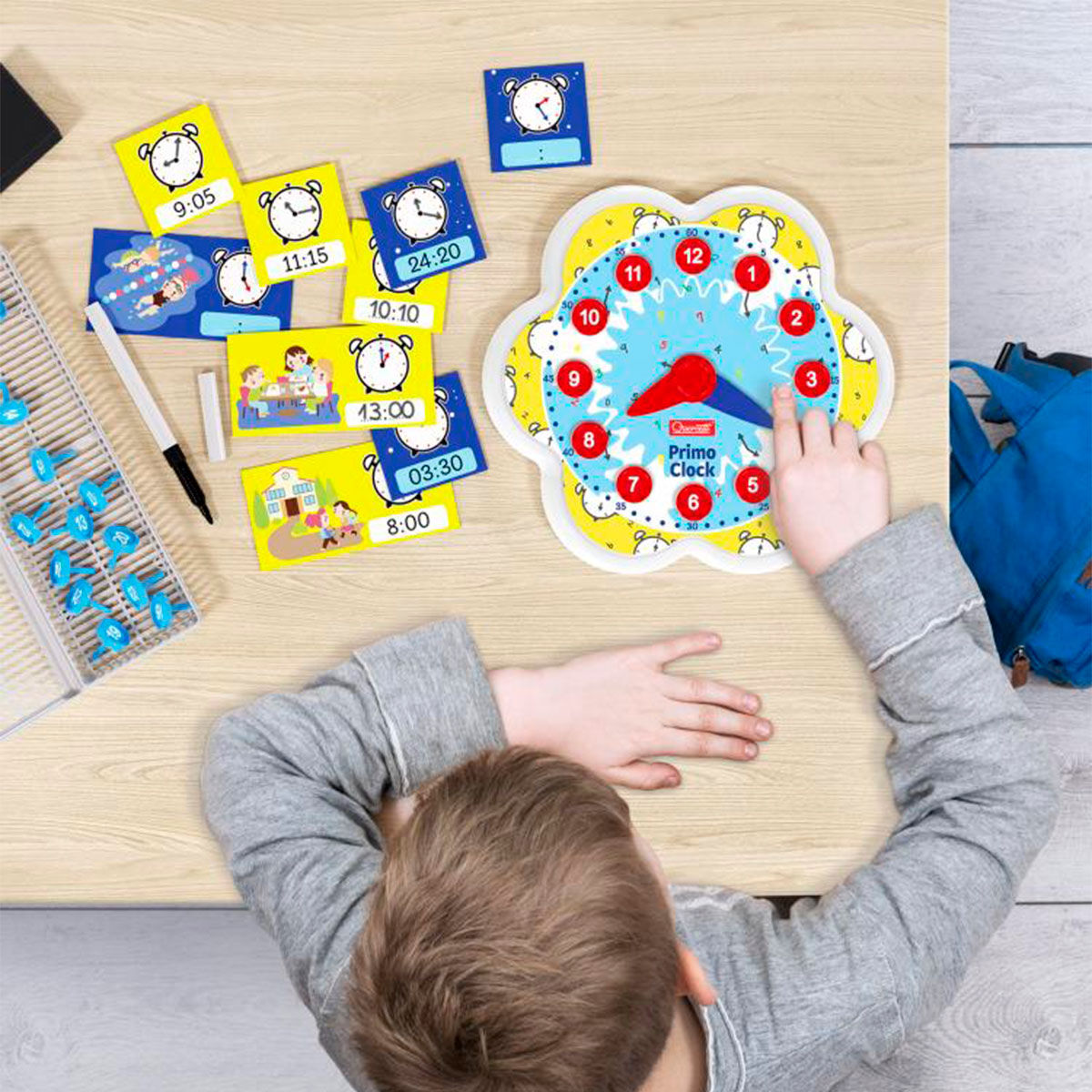 Навчальний набір Quercetti Play Montessori  Перший годинник (0624-Q)