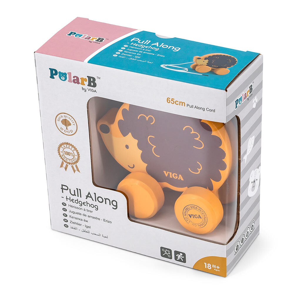 Каталка Viga Toys PolarB Їжак (44003)