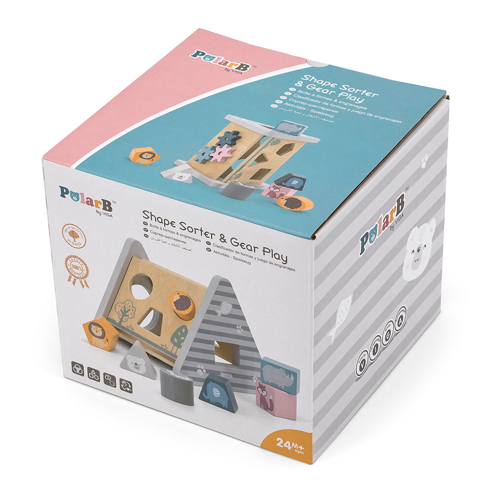 Сортер Viga Toys PolarB Шестерні (44007)
