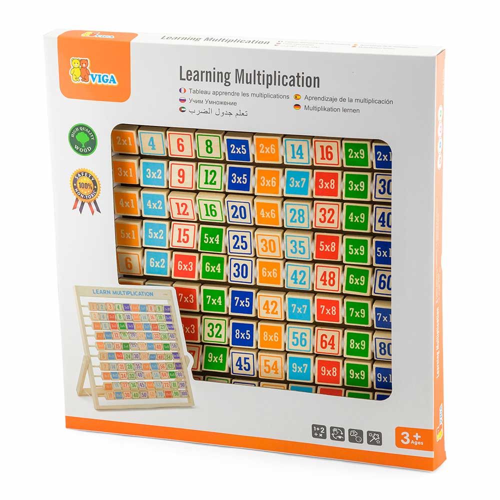 Навчальний набір Viga Toys Вивчаємо множення (50036)