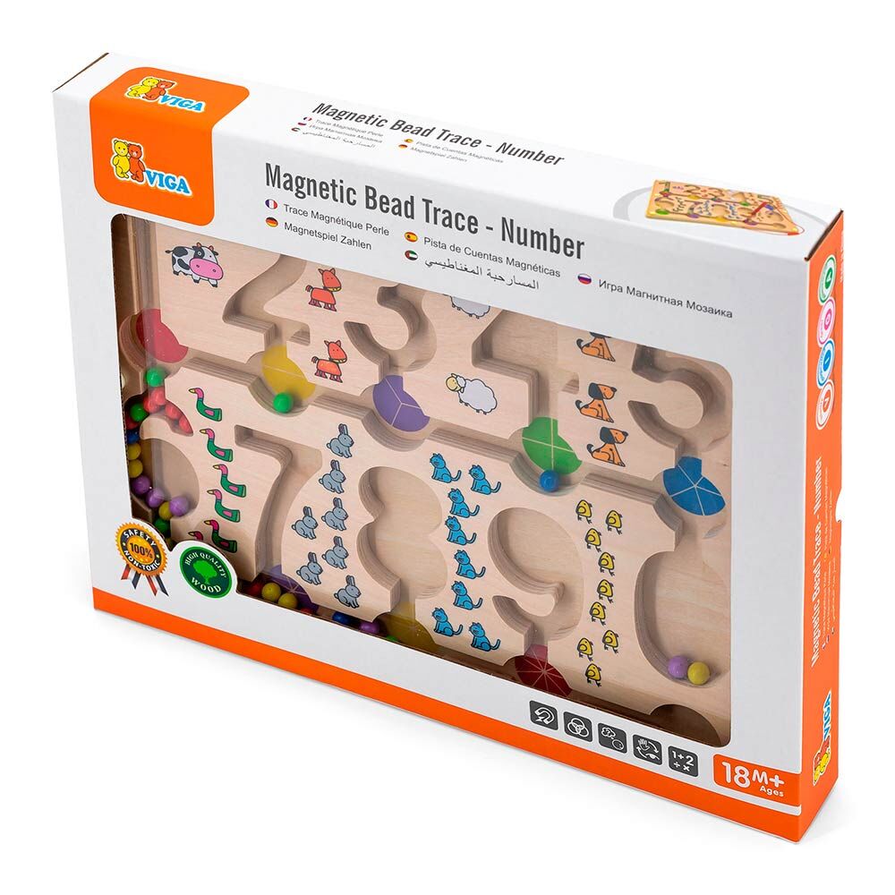 Магнітна мозаїка Viga Toy Цифри (50180)