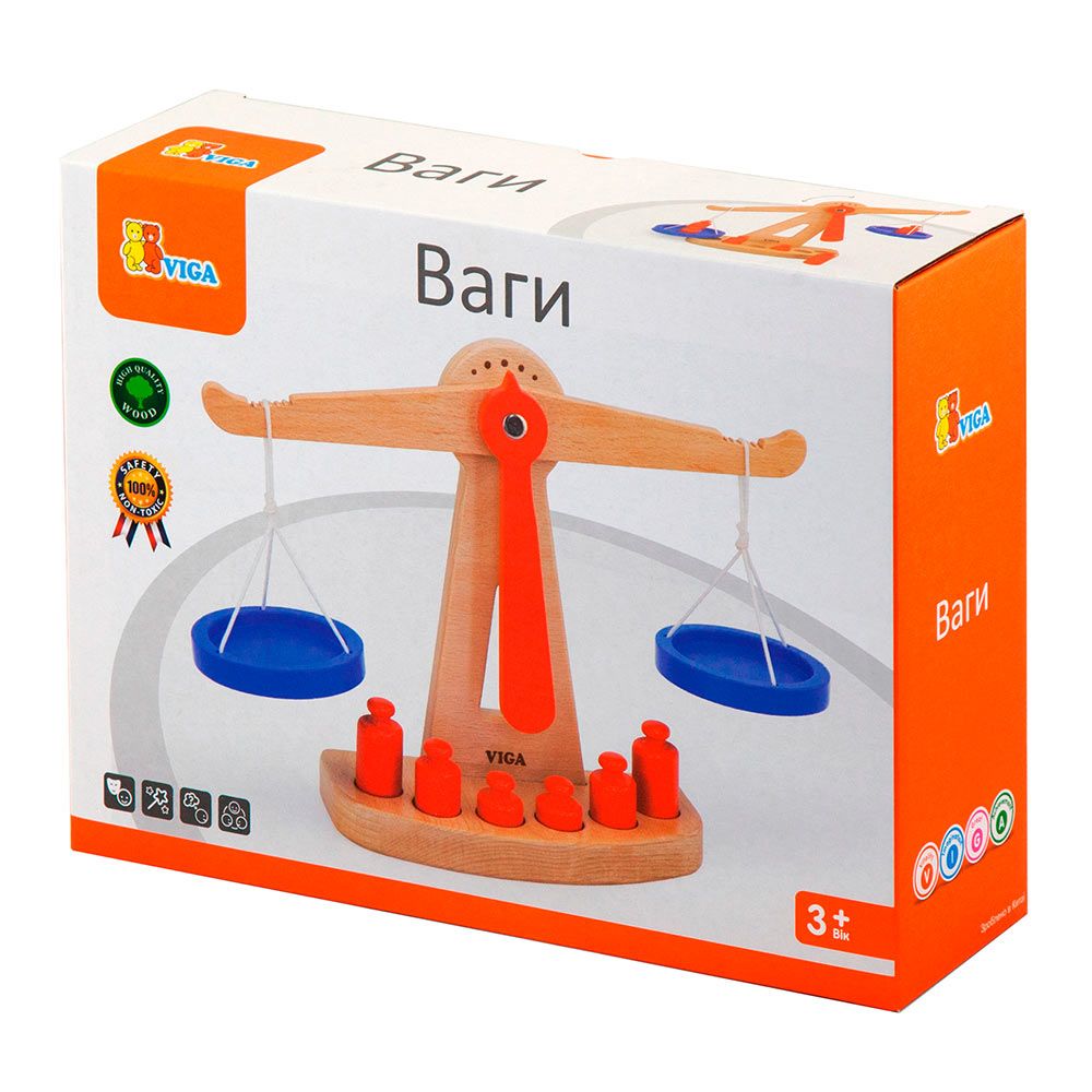 Ігровий набір Viga Toys Ваги (50660)