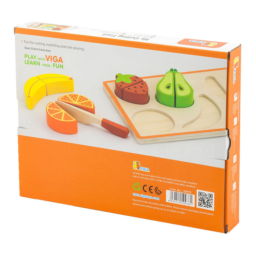 Ігровий набір Viga Toys Фрукти (50978)