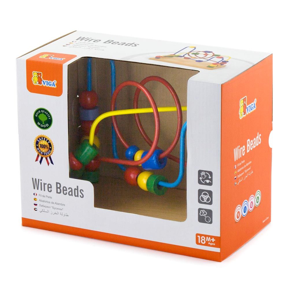 Лабіринт Viga Toys Намистинки (56256)