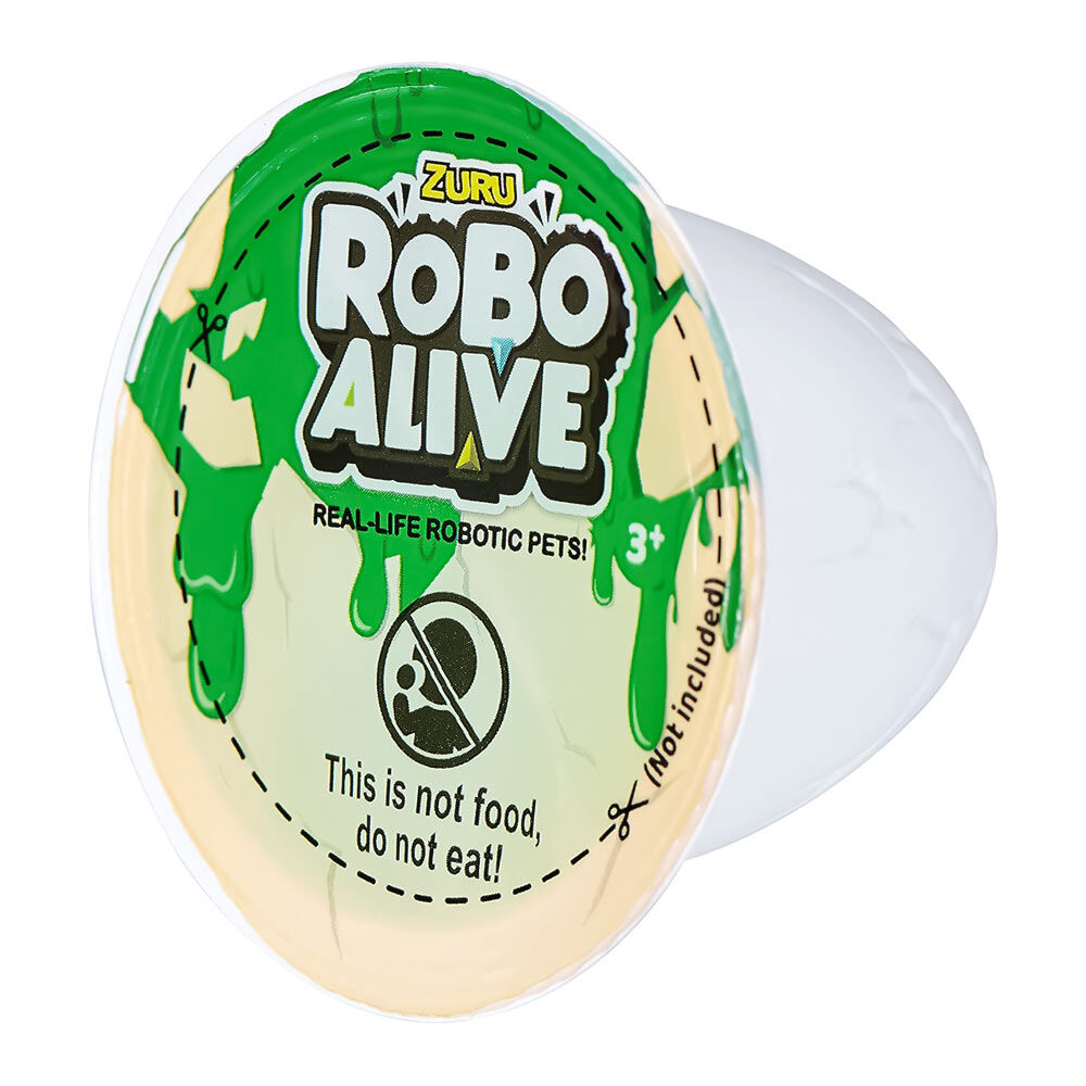 Роботизована іграшка Robo Alive Червоний велоцираптор із слаймом (25289R)
