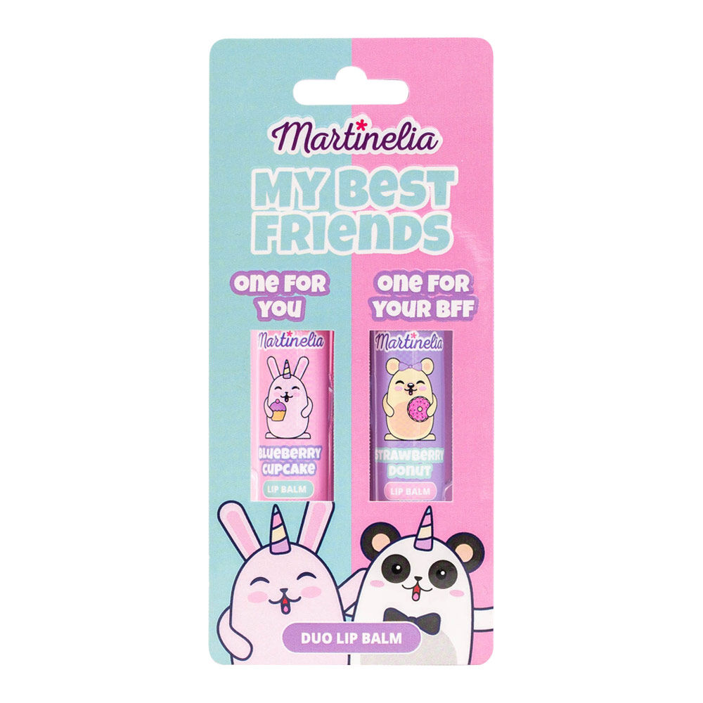Бальзам для губ Martinelia My best friends Найкращі друзі 2 шт (30480)