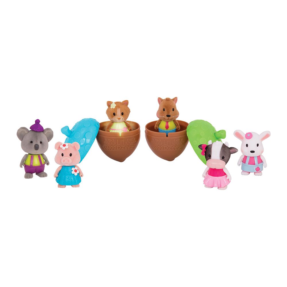 Фігурка-сюрприз Li′l Woodzeez S3 Bobblehead (63400GTZ)