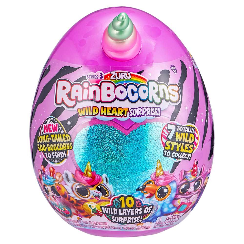 М'яка іграшка-сюрприз Rainbocorns Wild heart Реінбокорн-A S3 (9215A)