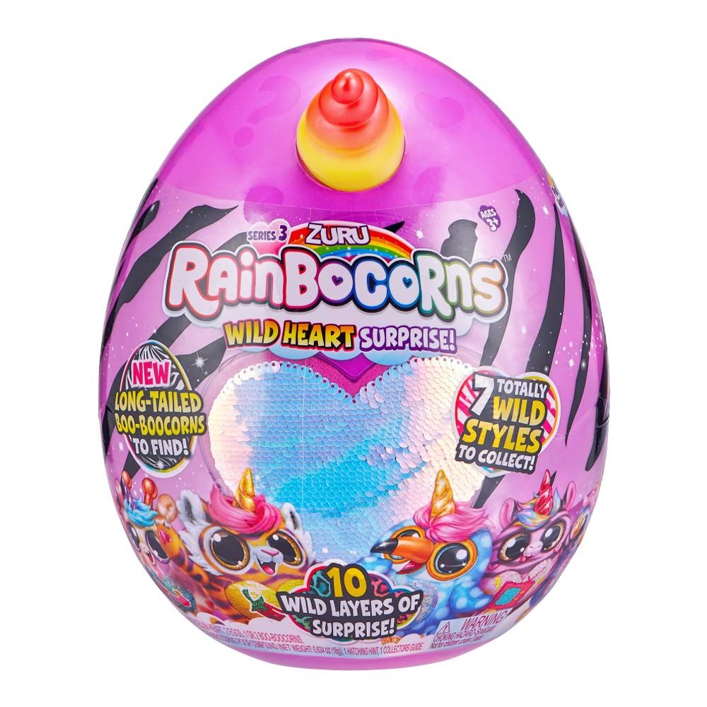 М'яка іграшка-сюрприз Rainbocorns Wild heart Реінбокорн-D S3 (9215D)