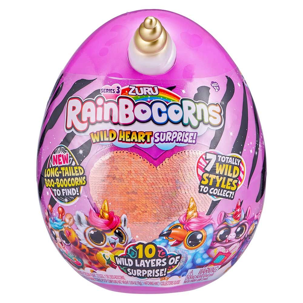 М'яка іграшка-сюрприз Rainbocorns Wild heart Реінбокорн-G S3 (9215G)