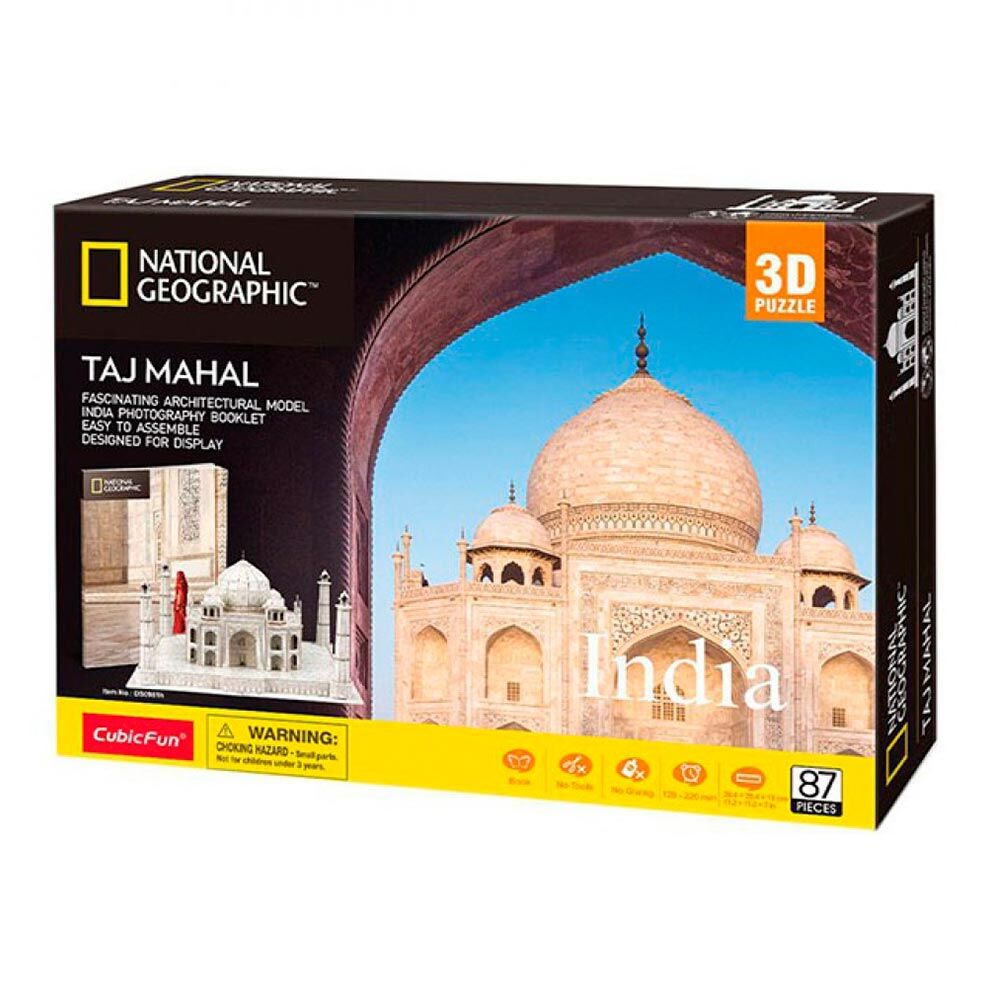 Тривимірний пазл CubicFun National Geographic Тадж Махал (DS0981h)