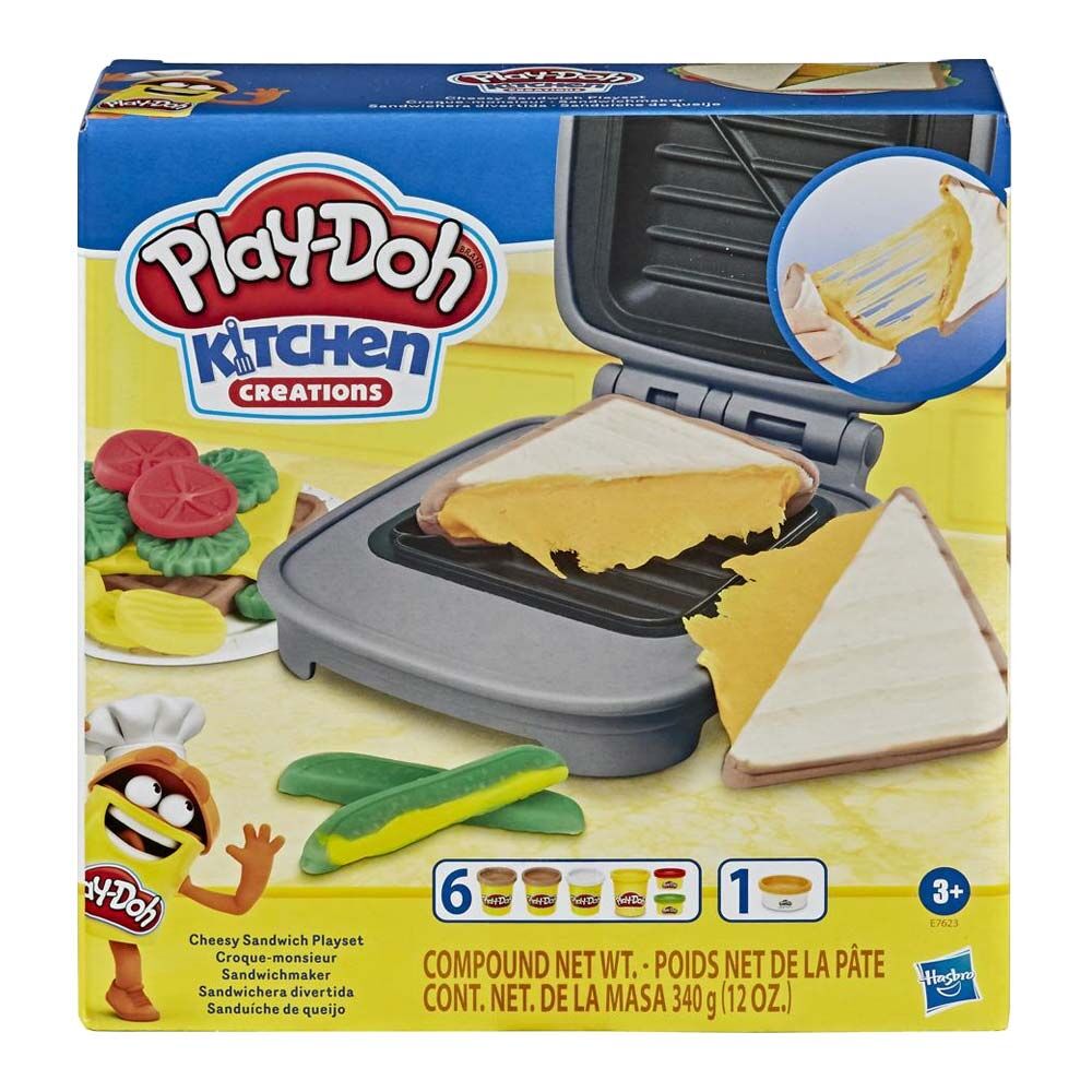 Набір для творчості Play-Doh Kitchen creations Сирний сендвіч (E7623)