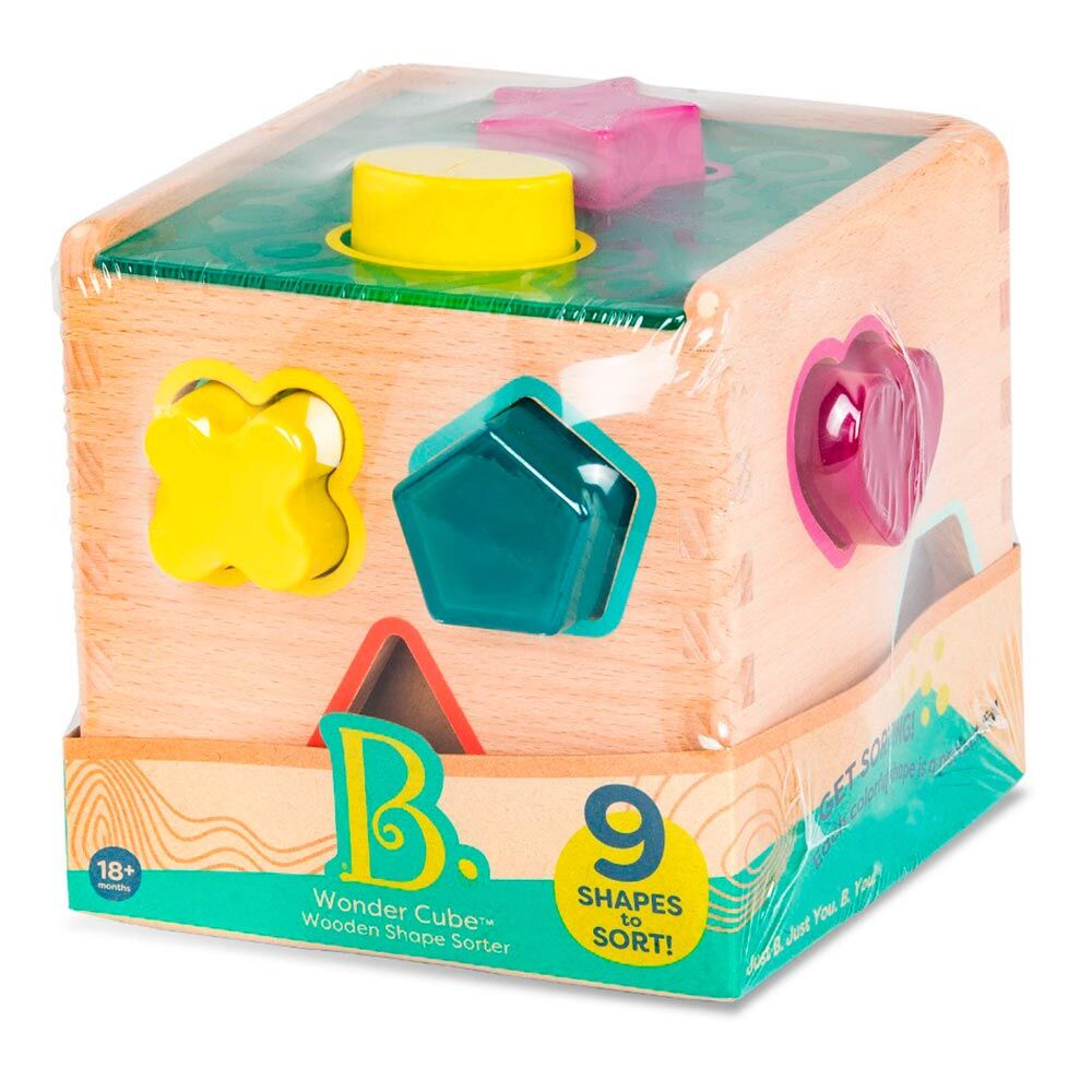 Сортер Battat Чарівний куб дерев′яний (BX1763Z)