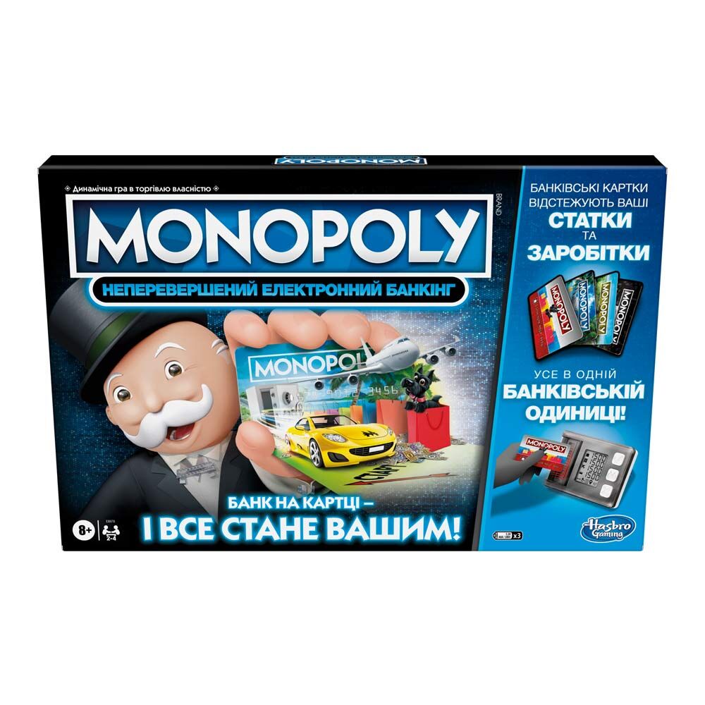 Настільна гра Hasbro Монополія Бонуси без меж - українська версія (E8978)