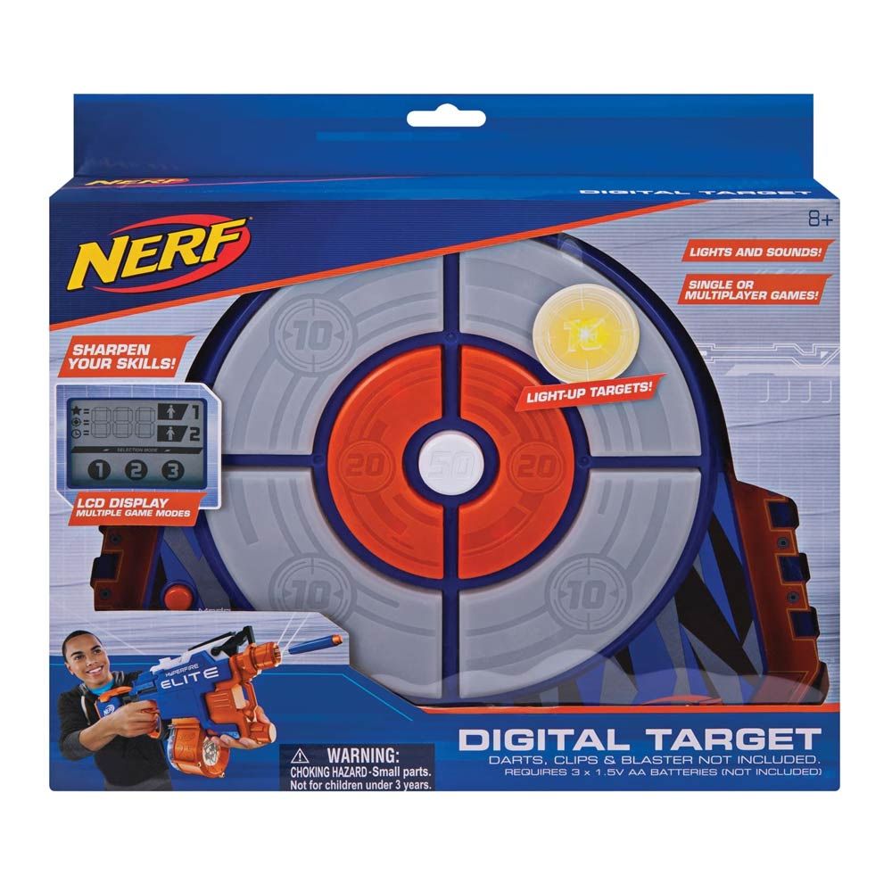 Ігрова електронна мішень Nerf Elite Bulls-Eye Digital Target з ефектами (NER0156)