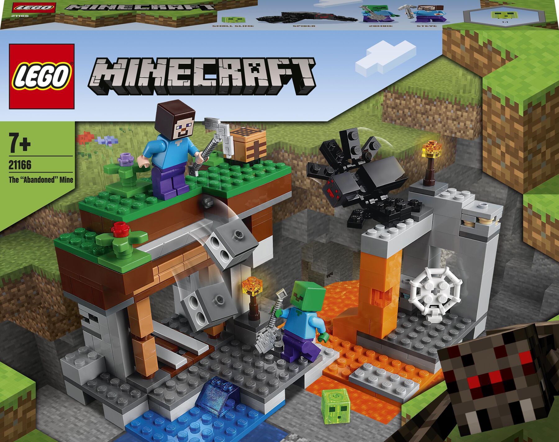 Конструктор LEGO Minecraft «Закинута» шахта (21166)