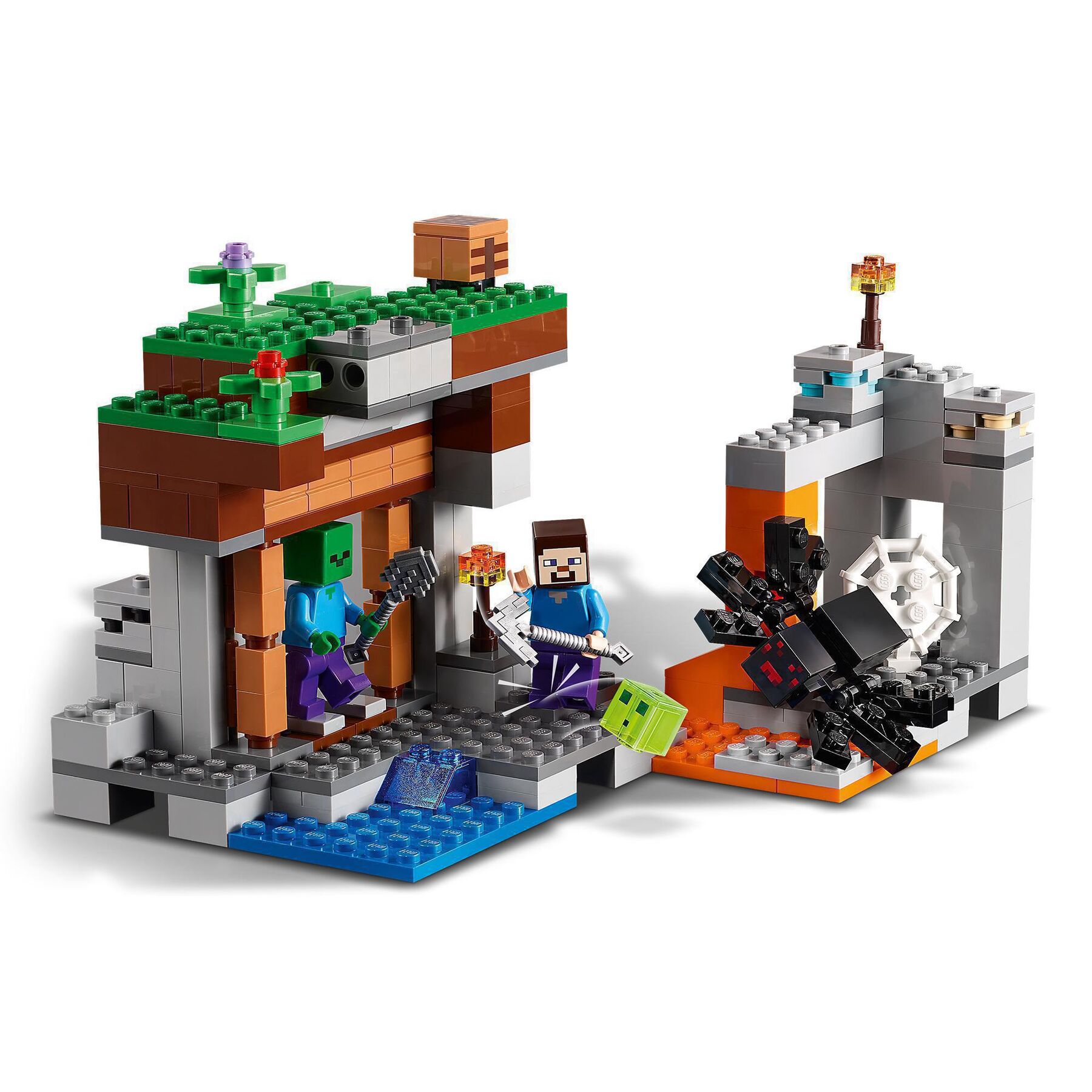 Конструктор LEGO Minecraft «Закинута» шахта (21166)
