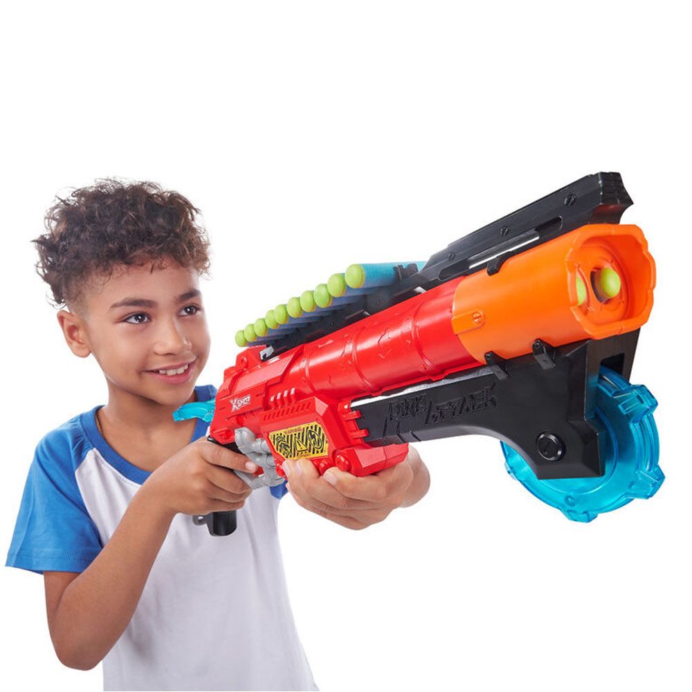 Набір швидкострільних бластерів X-Shot Dino Combo Pack з аксесуарами та 48 патронами (4859)