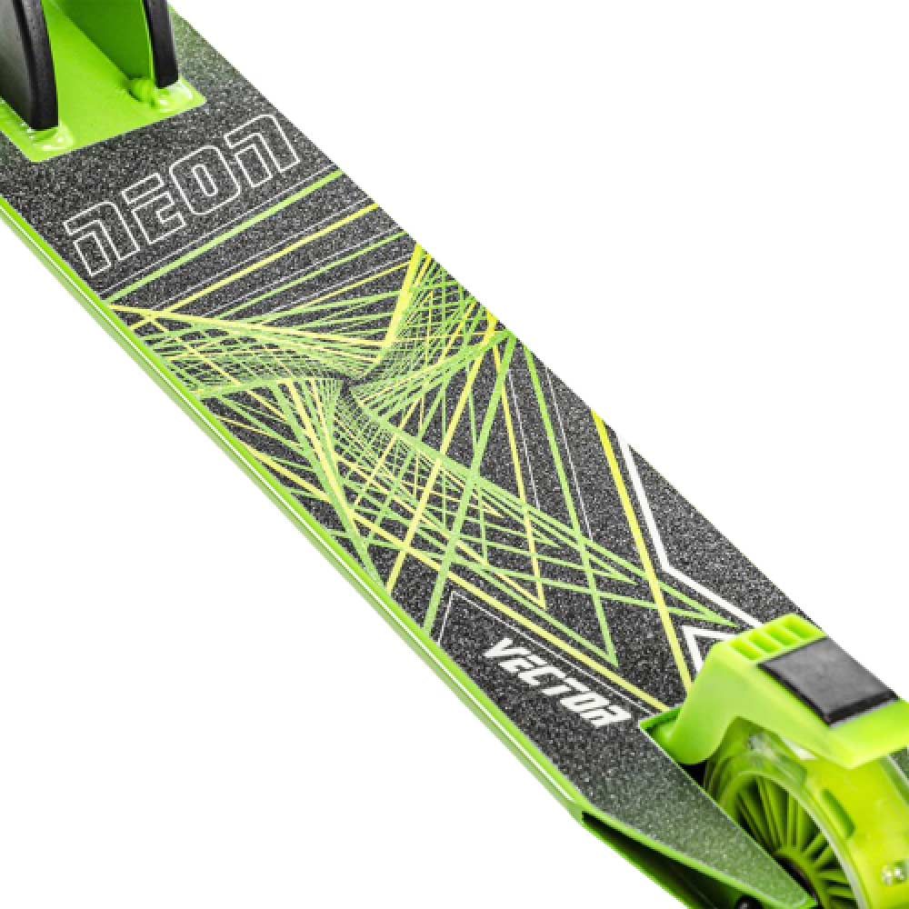 Самокат Neon Vector Зелений (NT05G2)