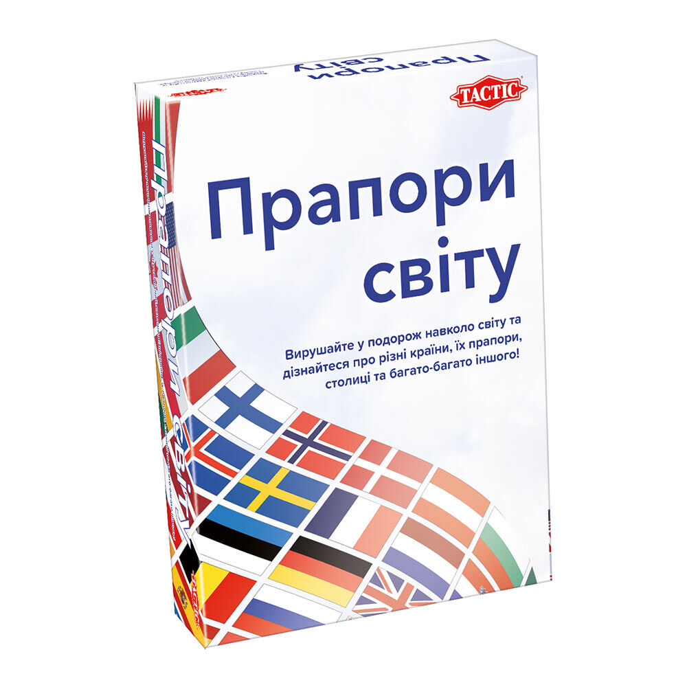 Настільна гра Tactic Прапори світу (58139)