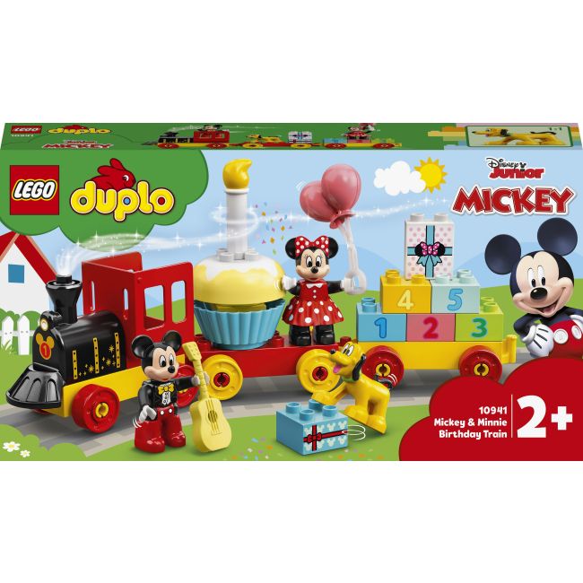 Конструктор LEGO DUPLO Disney Святковий потяг Міккі та Мінні (10941)