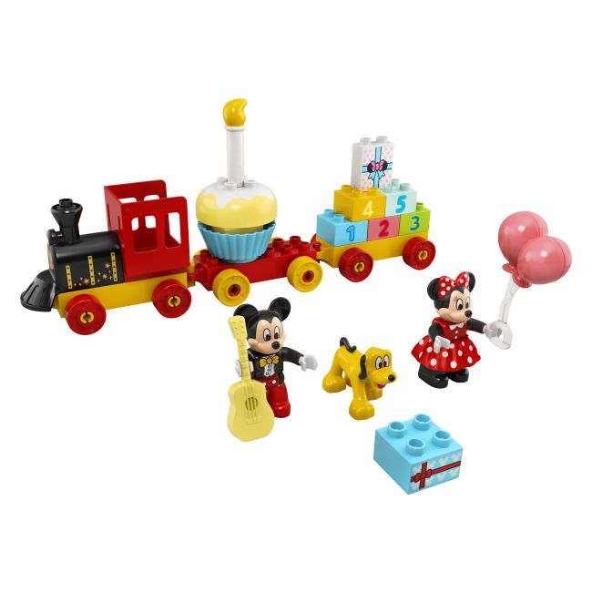Конструктор LEGO DUPLO Disney Святковий потяг Міккі та Мінні (10941)