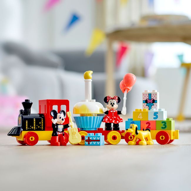 Конструктор LEGO DUPLO Disney Святковий потяг Міккі та Мінні (10941)