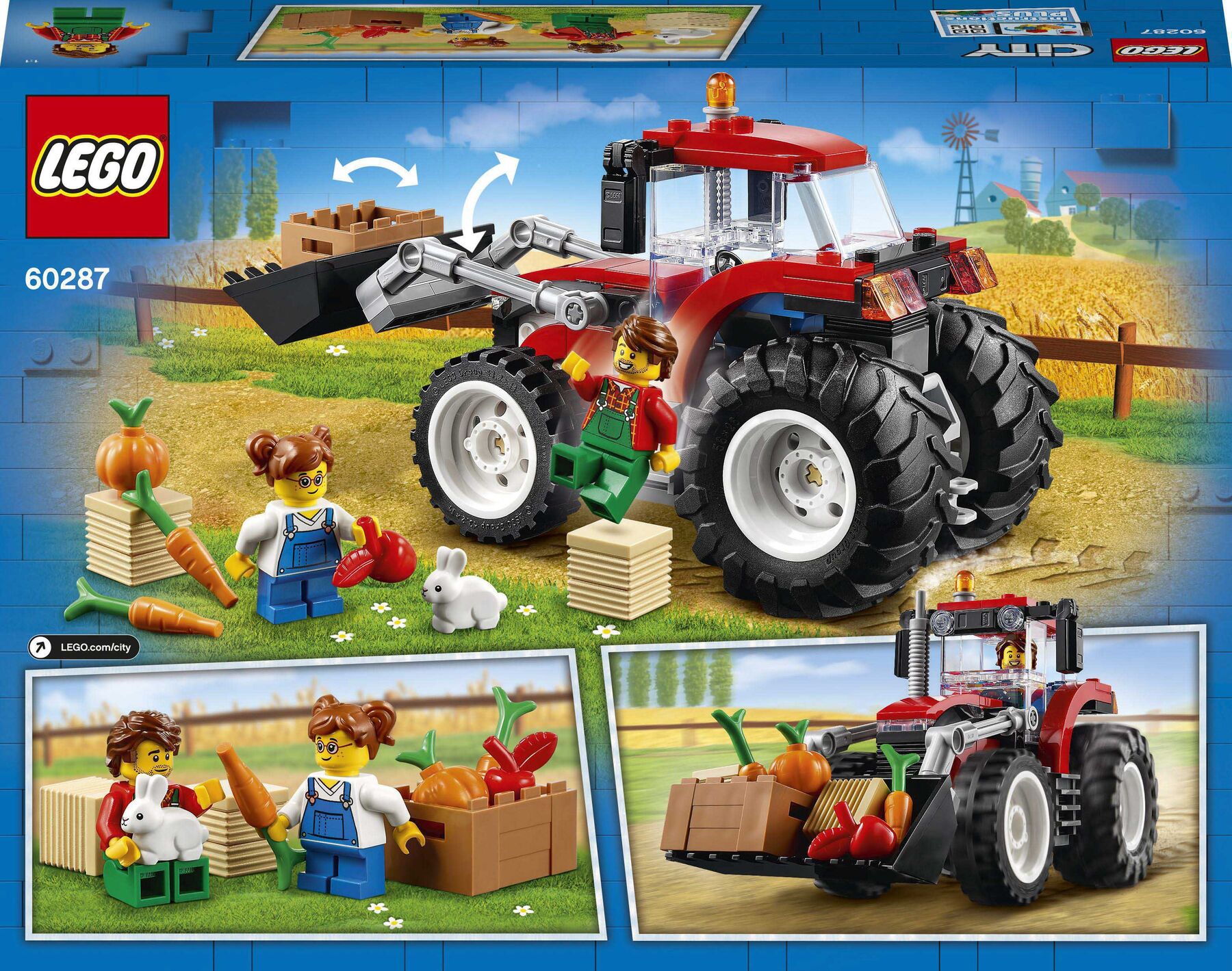 Конструктор LEGO City Трактор (60287)