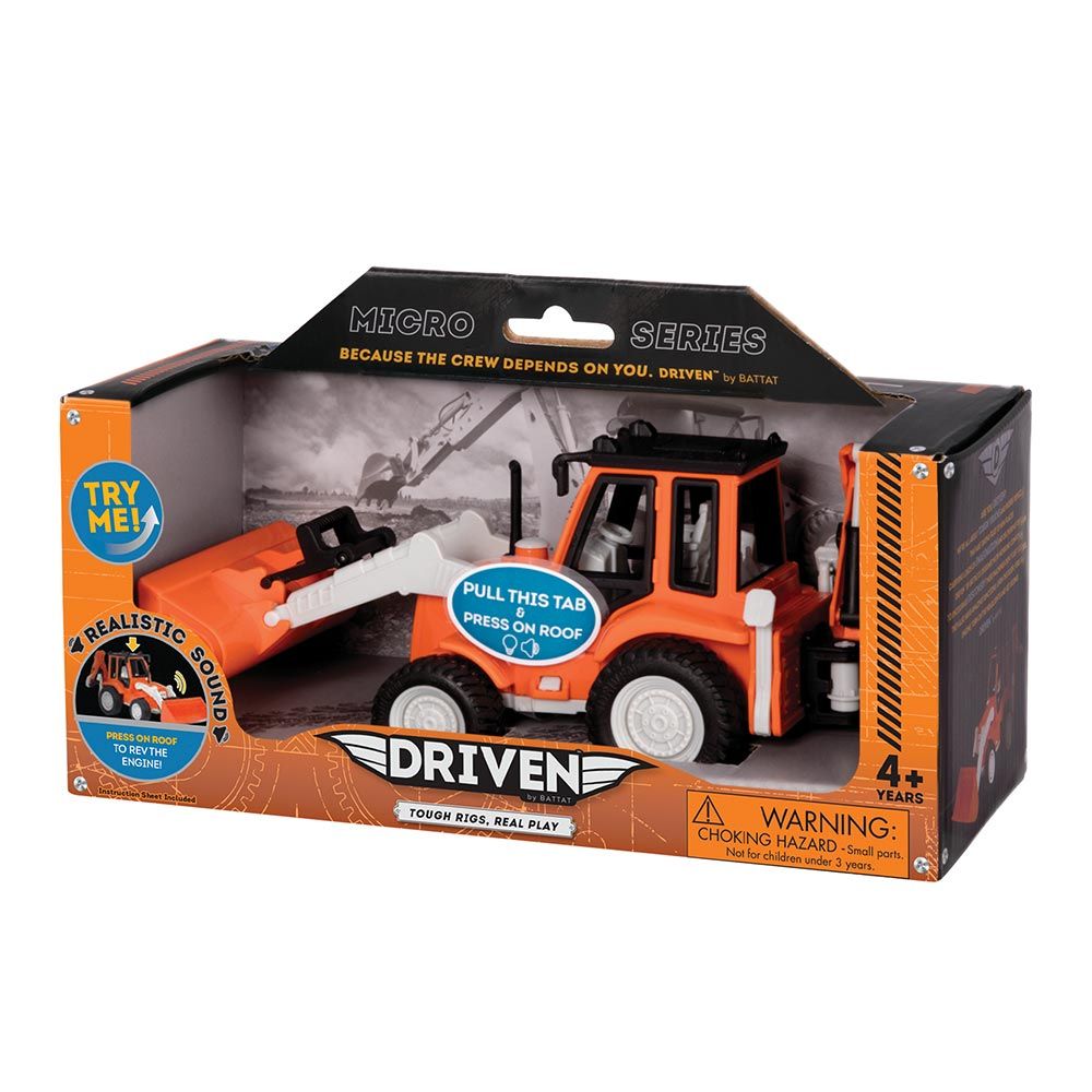 Машинка Driven Micro Екскаватор-навантажувач (WH1009Z)