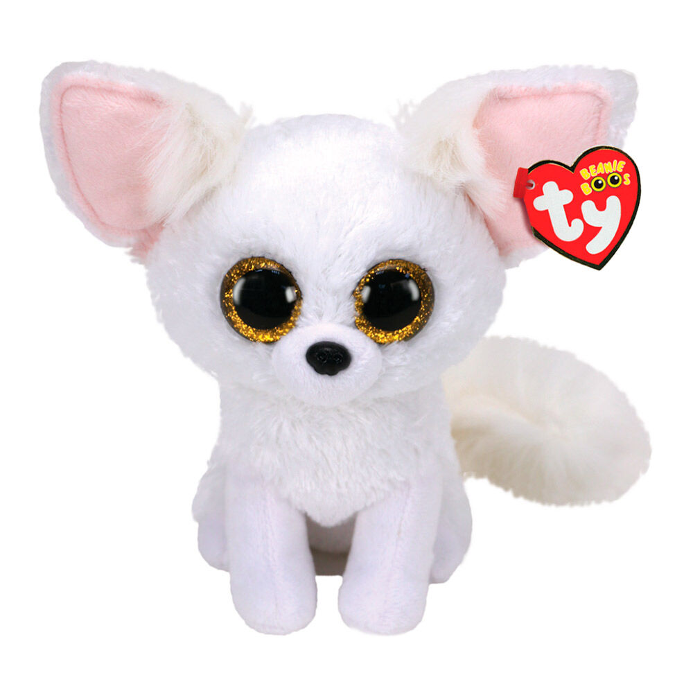 М'яка іграшка TY Beanie boo's Лисиця Фенек біла 25 см (36481)