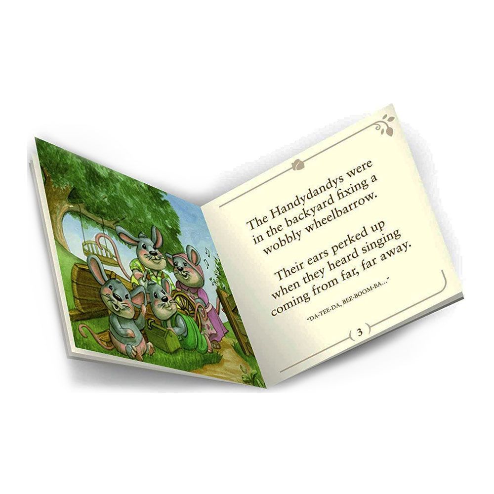 Набір фігурок Lil Woodzeez Сім′я мишей з книжкою (6003M)