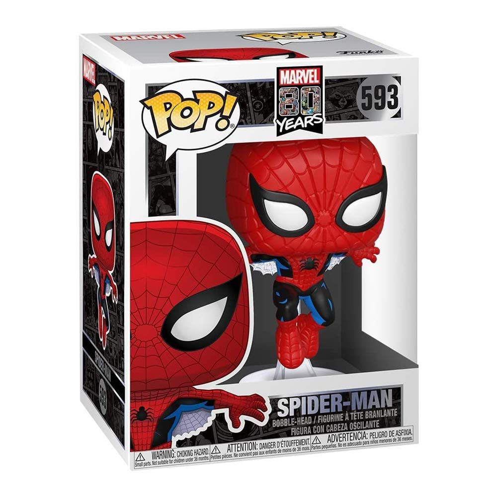 Фігурка Funko Pop Marvel 80-й ювілей Людина павук (46952)