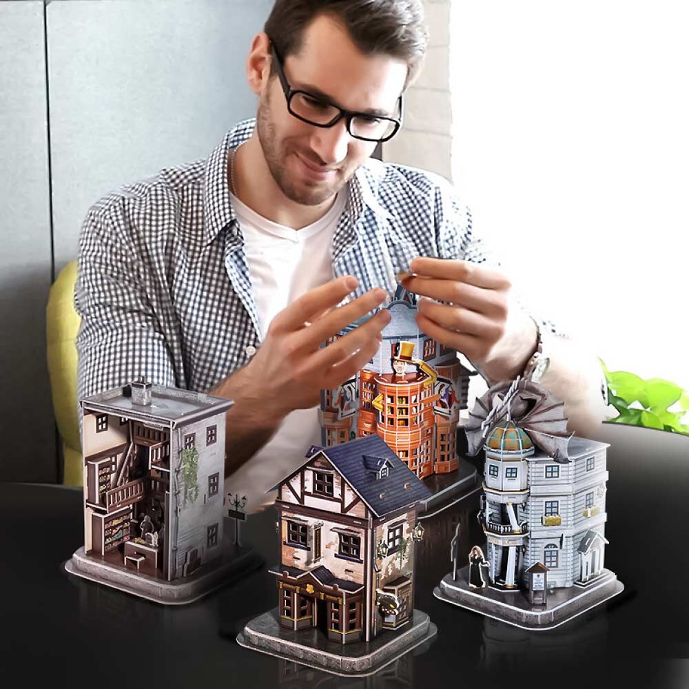 Тривимірний пазл CubicFun Harry Potter Крамничка жартів Візлі (DS1007h)