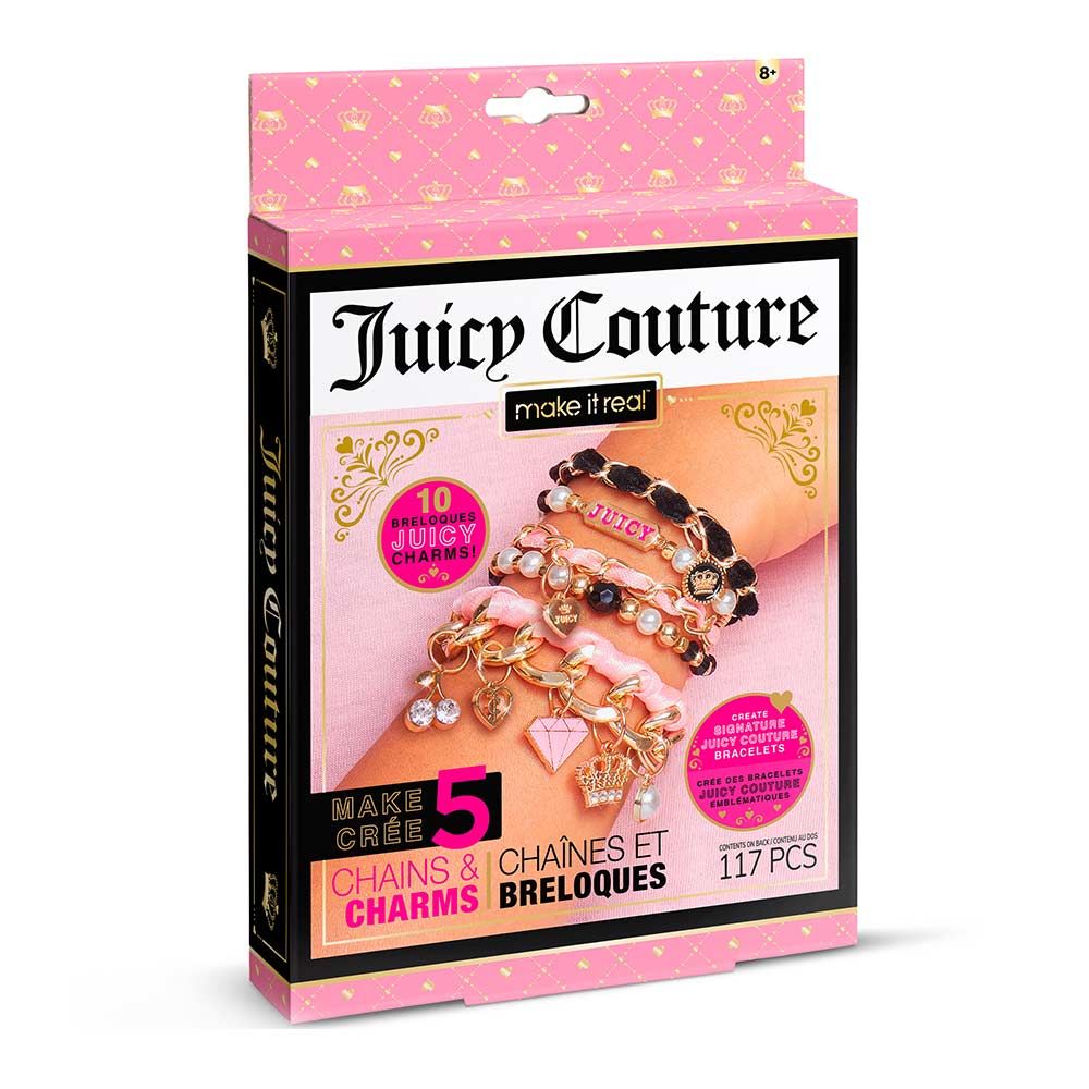 Набір для створення шарм-браслетів Make it Real Juicy Couture Королівський шарм (MR4431) 