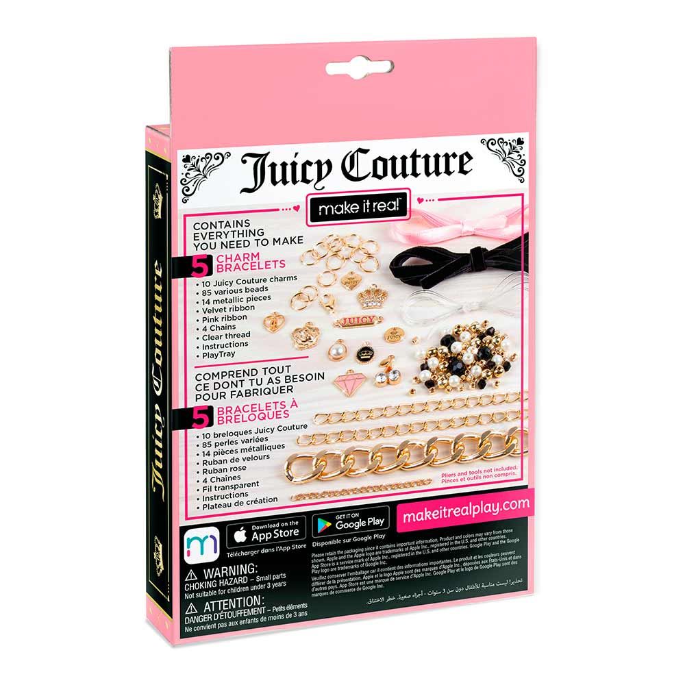 Набір для створення шарм-браслетів Make it Real Juicy Couture Королівський шарм (MR4431) 