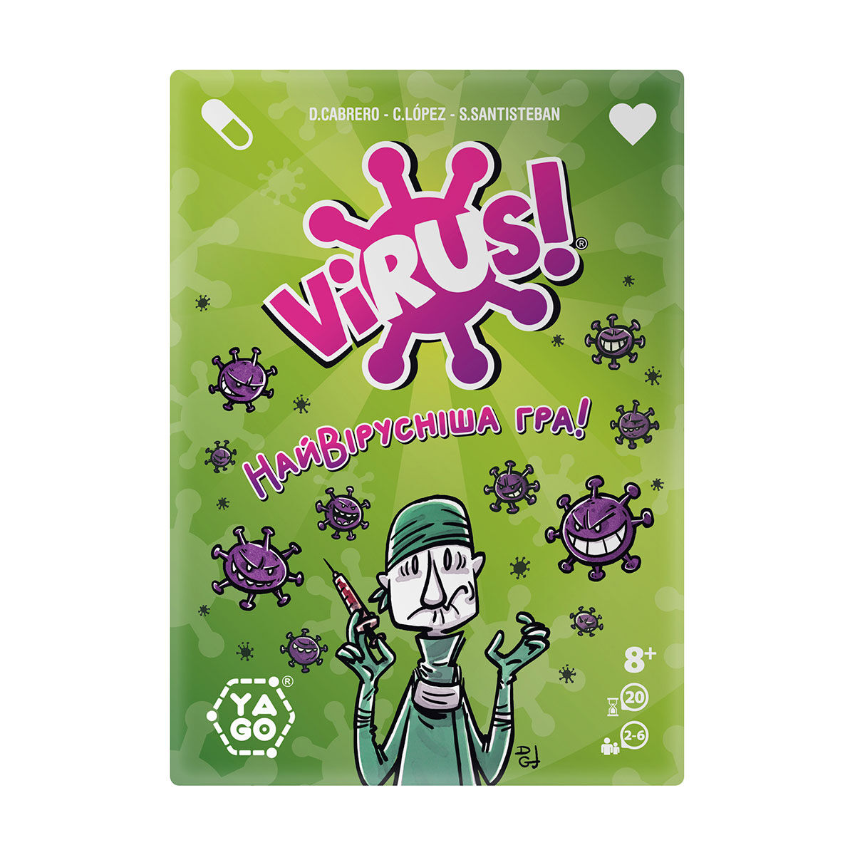 Настільна гра Yago Virus (80987)